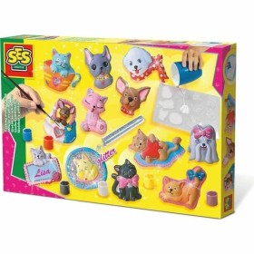 Juego de Manualidades SES Creative Plaster casting dogs and cats