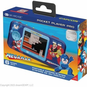 Consola de Jogos Portátil My Arcade Pocket Player PRO - Megaman