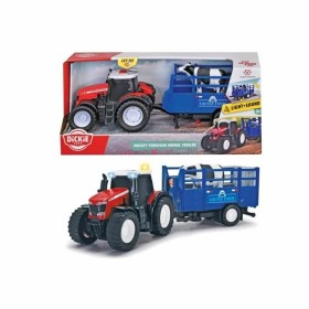 Tractor Dickie Toys Rojo