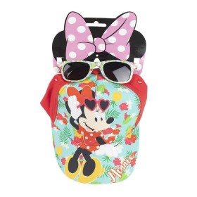 Set Minnie Mouse Gafas de Sol Turquesa Gorra (2 pcs)
