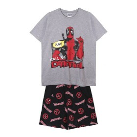 Pijama Deadpool Cinzento (Adultos) Homem