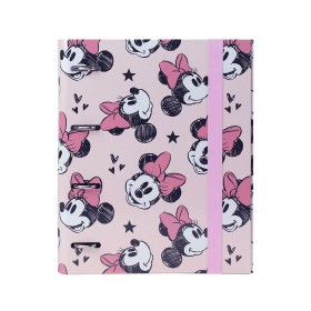 Ring binder Minnie Mouse A4 Pink (26 x 32 x 4 cm) Minnie Mouse - 1