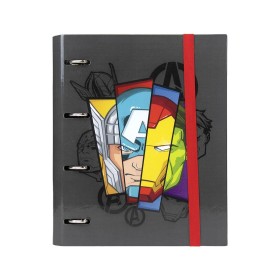 Ringbuch The Avengers A4 Schwarz (26 x 32 x 4 cm)