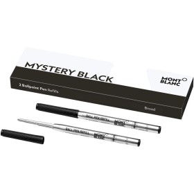 Refill for ballpoint pen Montblanc 128212 Black (2 Units)