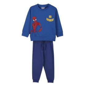 Chándal Infantil Spiderman Azul