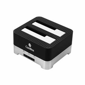 Caja Externa CoolBox COO-DUPLICAT2 2,5"-3,5" SATA USB 3.