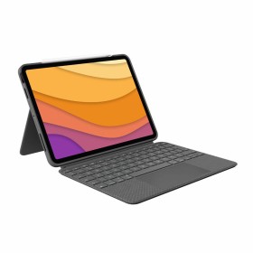 Hülle für Tablet und Tastatur Logitech iPad Air 2020 Grau