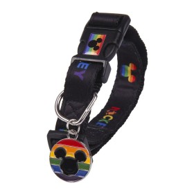 Dog collar Disney Black M/L