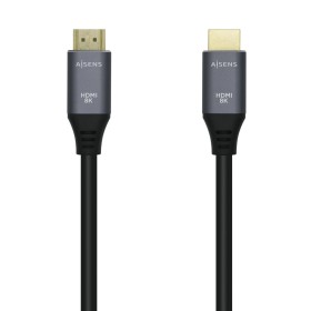 Cable HDMI Aisens Negro Negro/Gris 2 m