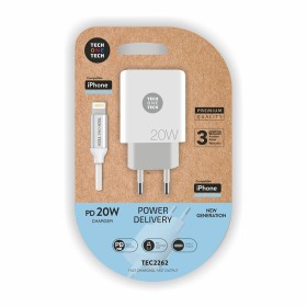 Wall Charger + MFI Certified Lightning Cable Tech One Tech