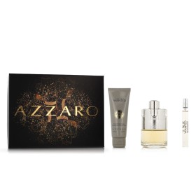 Set de Perfume Hombre Azzaro EDT Wanted 3 Piezas