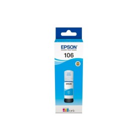 Cartucho de Tinta Compatible Epson 106 EcoTank Cyan ink bottle