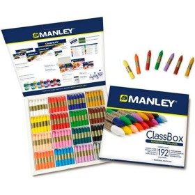 Ceras de colores Manley ClassBox 192 Piezas Multicolor