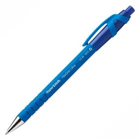 Bolígrafo Paper Mate FlexGrip Ultra RT Azul 12 Unidades