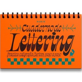 Cahier d'écriture et de calligraphie Rubio Lettering Curioos