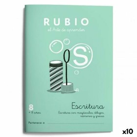 Cahier d'écriture et de calligraphie Rubio Nº8 A5 Espagnol 20