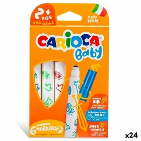 Set de Rotuladores Carioca Baby Multicolor (24 Unidades)