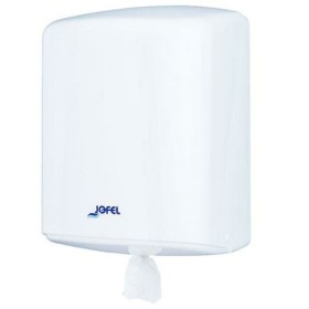 Dispensador de papel Jofel Ø 20,5 cm Branco ABS