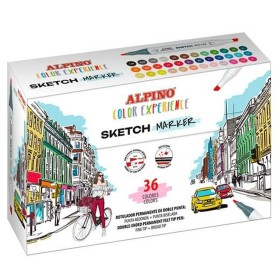 Set de Rotuladores Alpino Sketch Marker Doble punta Multicolor