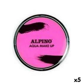 Maquillaje en Polvo Alpino Al agua 14 g Rosa (5 Unidades)