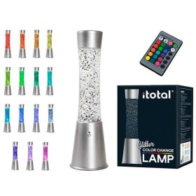 Lava-Lampe iTotal Glitter Bunt 10,8 x 10,8 x 41,5 cm