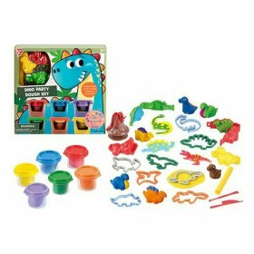 Juego de Plastilina PlayGo Dino Party Dough Multicolor (23