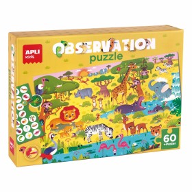 Puzzle Apli Observation Jungle 60 Piezas Apli - 1