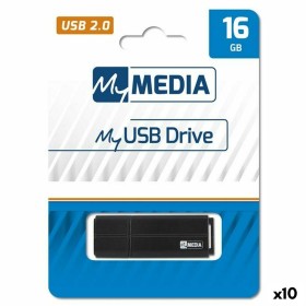 USB Pendrive MyMedia Schwarz 16 GB