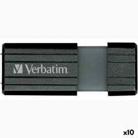 USB Pendrive Verbatim Store'n'go Pinstripe Schwarz 8 GB