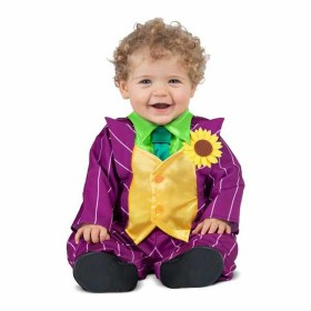 Costume for Children My Other Me Sunflower Male Clown Purple (2