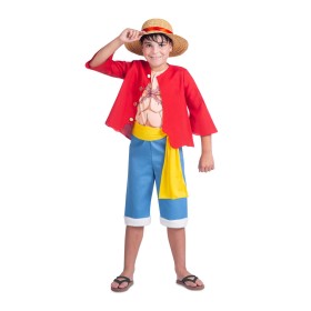 Disfraz para Niños One Piece Luffy (5 Piezas)