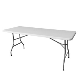 Table Klapptisch Weiß HDPE 183 x 75 x 74 cm