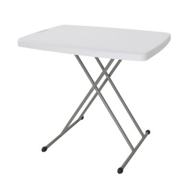 Table Klapptisch Weiß Stahl HDPE 76 x 50 x 71,5 cm
