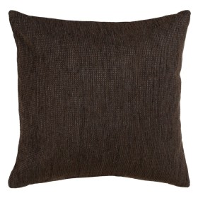 Cushion Polyester Cotton Brown 45 x 45 cm