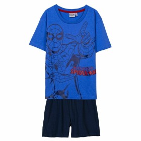 Pijama Infantil Spiderman Azul