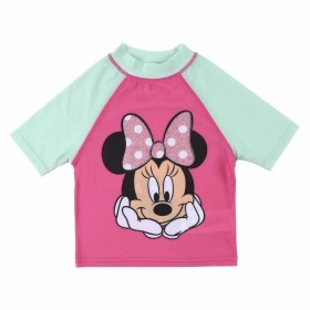 Bade-T-Shirt Minnie Mouse türkis