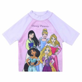 Bade-T-Shirt Princesses Disney Rosa Hellrosa