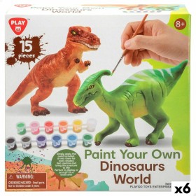 Set 2 Dinosaurios PlayGo 15 Piezas 6 Unidades 14,5 x 9,5 x 5 cm