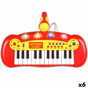 Piano Interactivo para Bebé Bontempi Infantil Micrófono 33 x 13