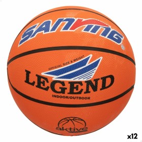 Balón de Baloncesto Aktive Nailon Caucho Policarbonato 12
