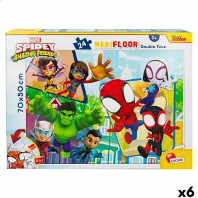 Puzzle Infantil Spidey Doble cara 24 Piezas 70 x 1,5 x 50 cm (6