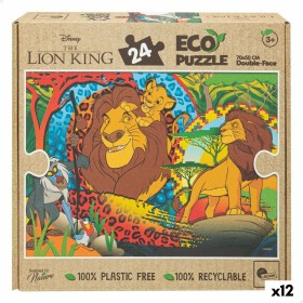 Puzzle Infantil The Lion King Doble cara 24 Piezas 70 x 1,5 x