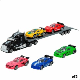 Camión Portavehículos y Coches Speed & Go 28 x 5 x 4,5 cm (12