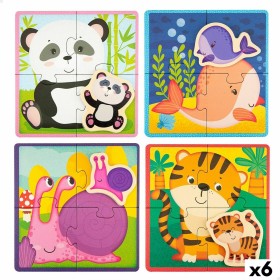 Puzzle Infantil Lisciani Animales 16 Piezas 16 x 1 x 16 cm (6
