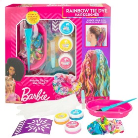 Set de Peluquería Barbie Rainbow Tie Cabello con mechas