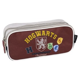 Portatodo Doble Harry Potter Howarts 22,5 x 8 x 10 cm Rojo Azul