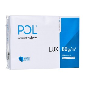 Papel para Imprimir POL International Paper Lux Blanco A4 500