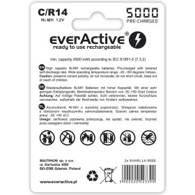 Pilas Recargables EverActive EVHRL14-5000 1,2 V