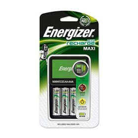 Charger + Rechargeable Batteries Energizer Maxi Charger AA AAA