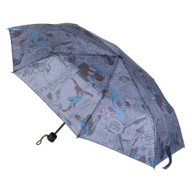 Paraguas Plegable Spiderman Gris 53 cm